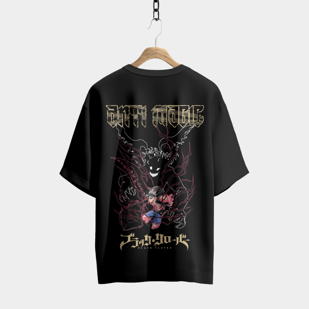 Anti Magic Oversized Tee BLK