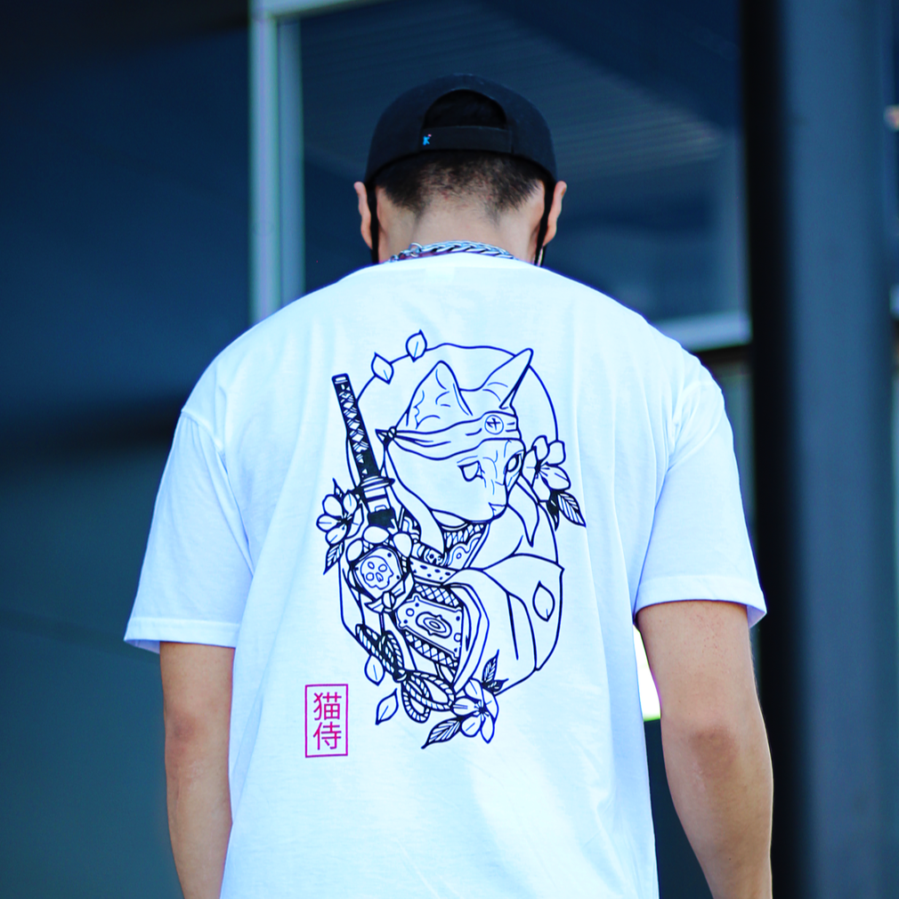 Neko Samurai Tee