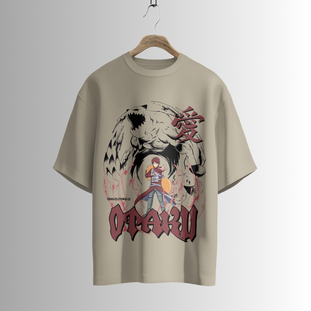 Gaara's Sandstorm - Oversized Tee