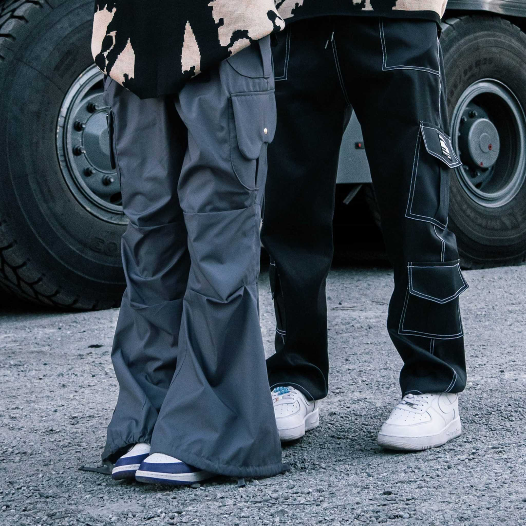 Envy - Female Cargo Pants, Grey