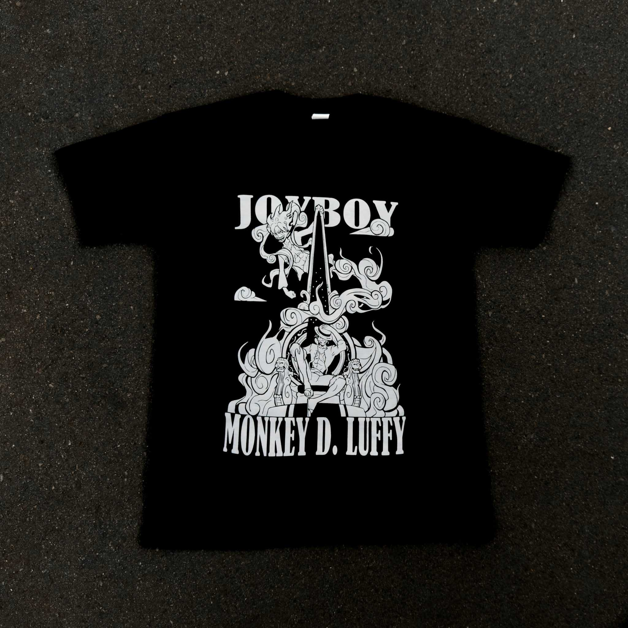 Luffy x Joyboy Black Tee