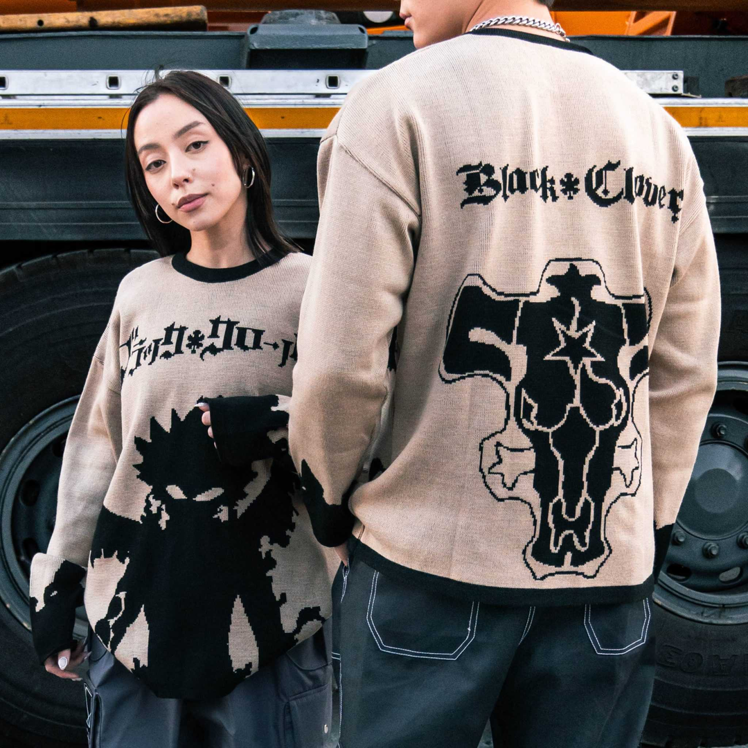 Demon Mode, Black Clover - Knitted Sweater