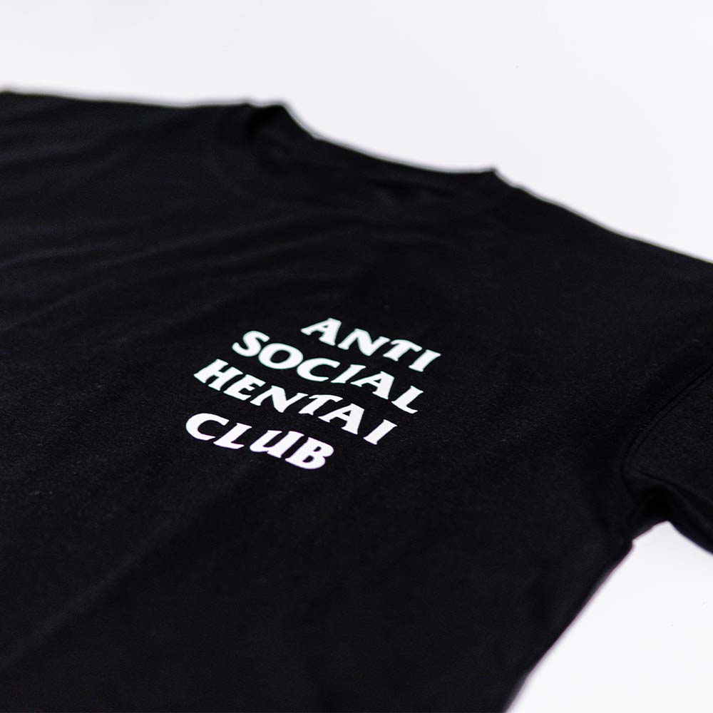 (Clean Version) Anti Social Hentai Club BLK Tee