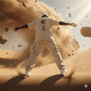 Gaara's Sandstorm - Oversized Tee