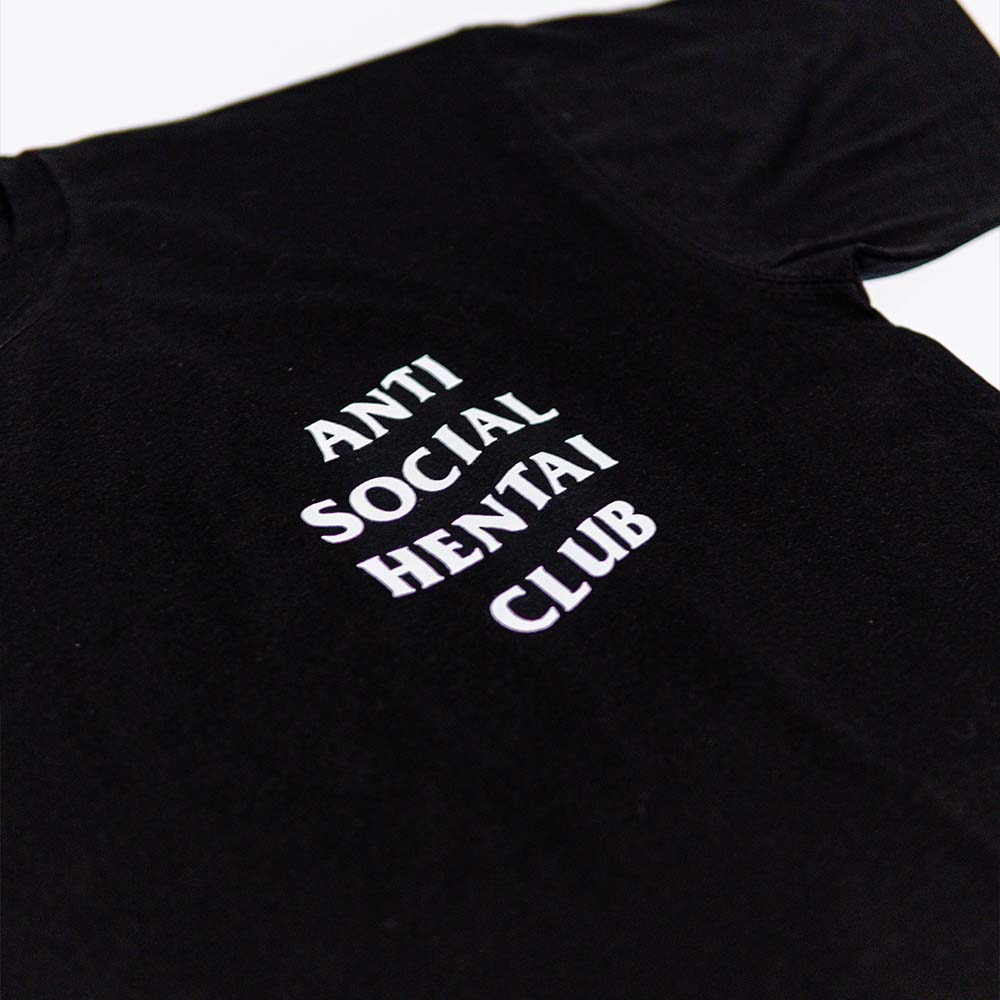 (Clean Version) Anti Social Hentai Club BLK Tee