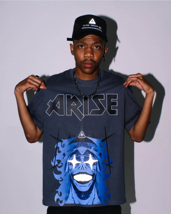 Arise - Reflective Gray Tee