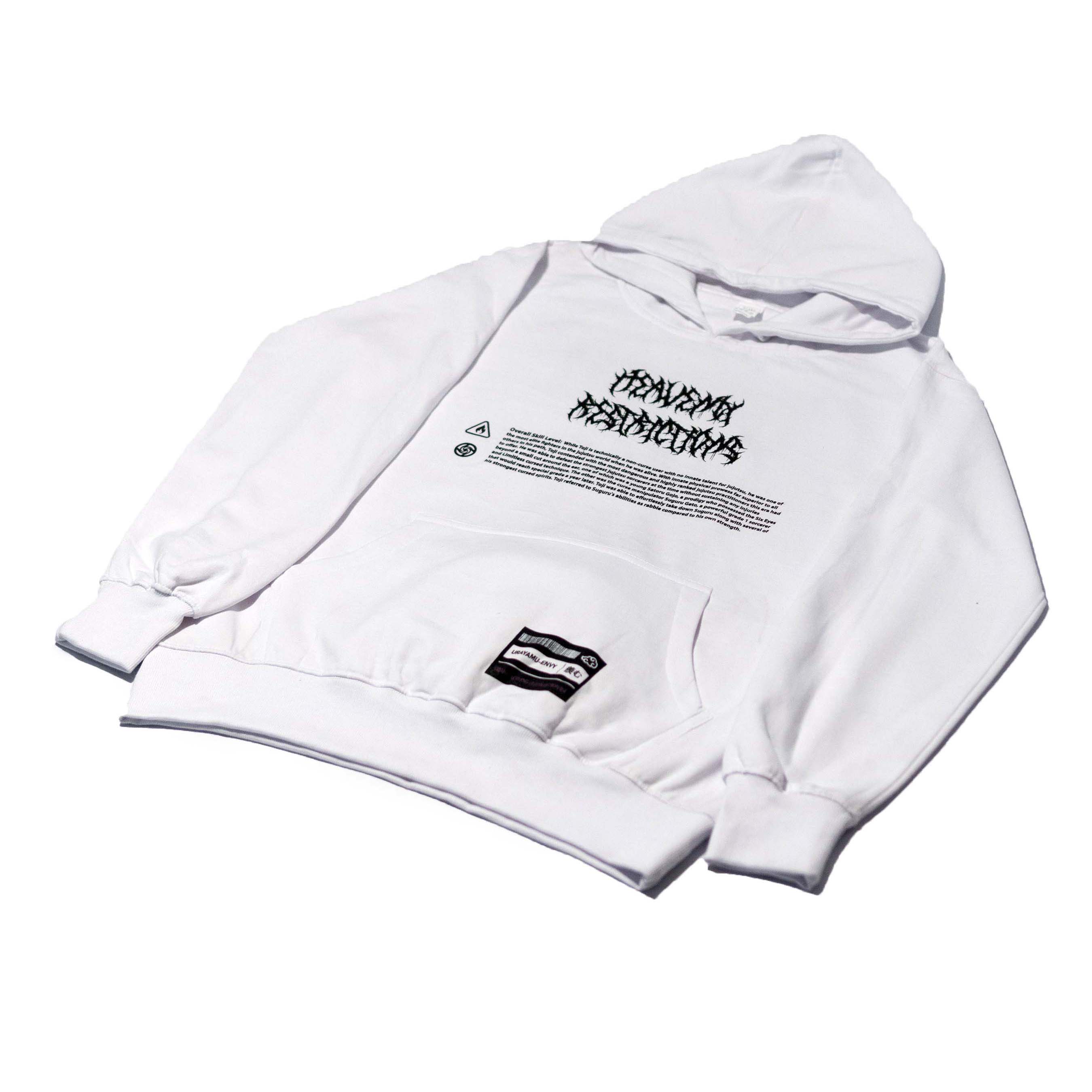 Heavenly Restrictions - JJK Toji Fushiguro WHT Hoodie