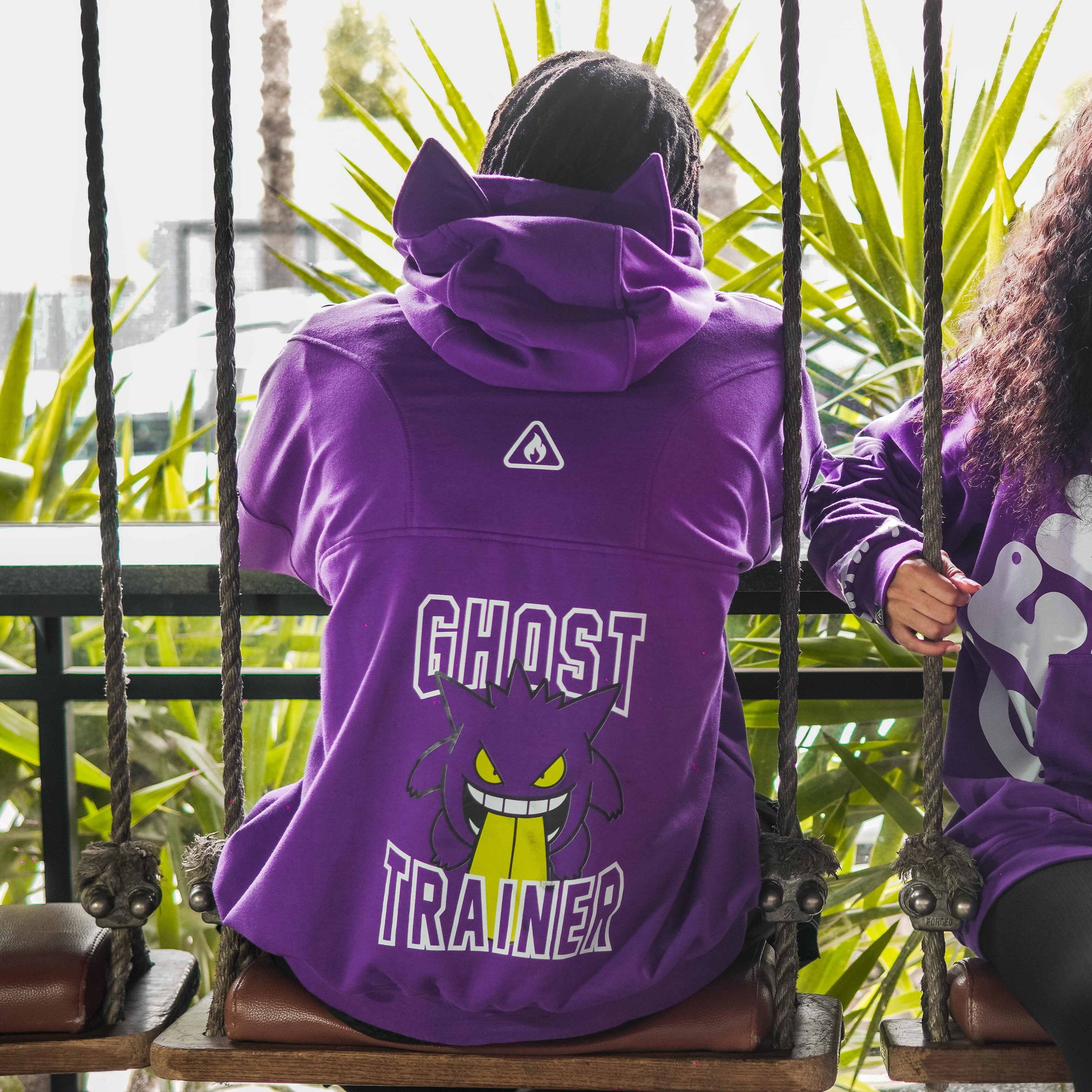 Ghost Trainer - Gengar Purple Hoodie