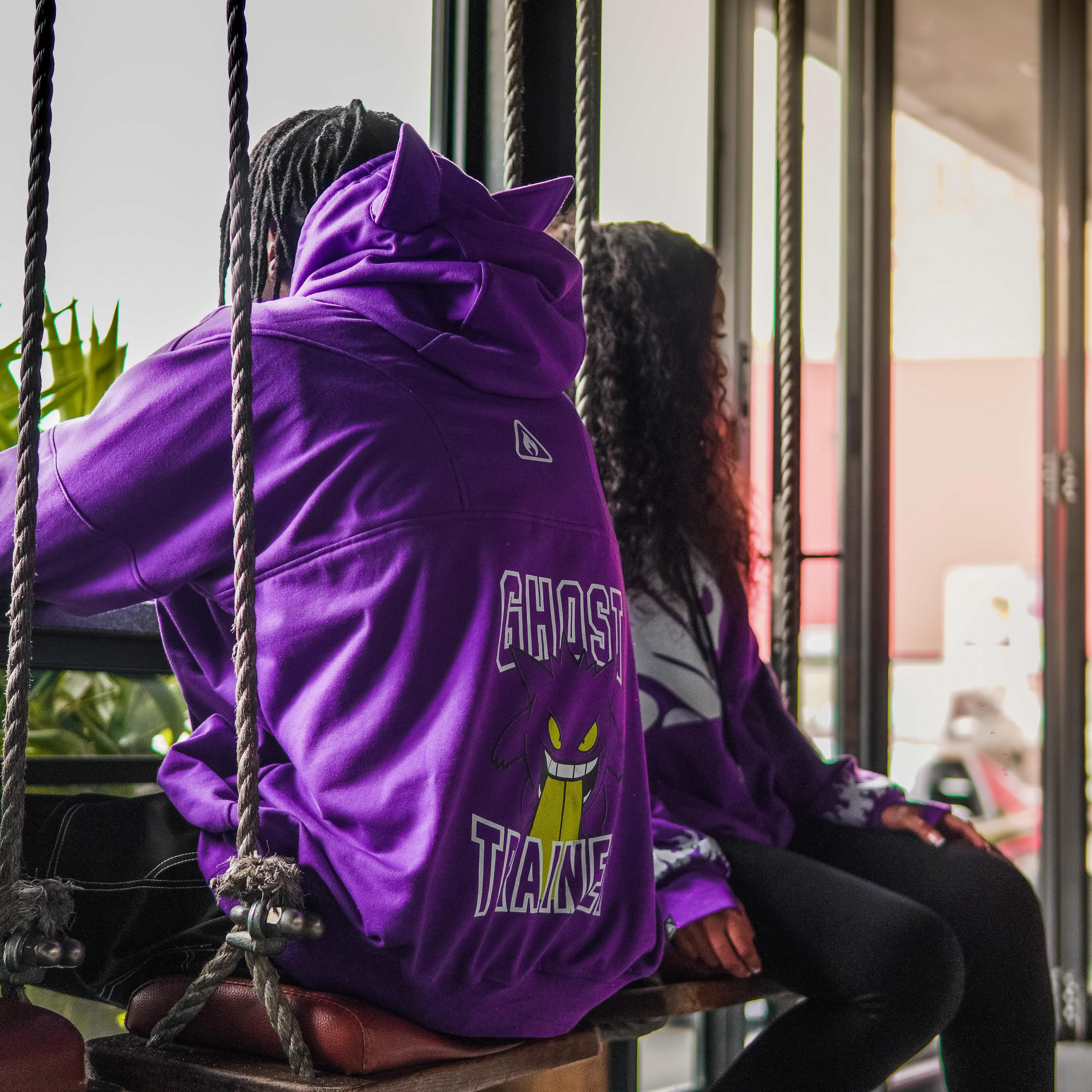 Ghost Trainer - Gengar Purple Hoodie