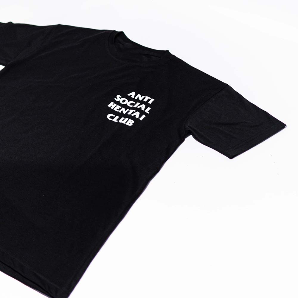 (Clean Version) Anti Social Hentai Club BLK Tee