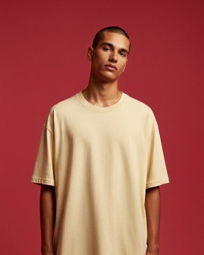 Yellow 300gsm Heavyweight Tee