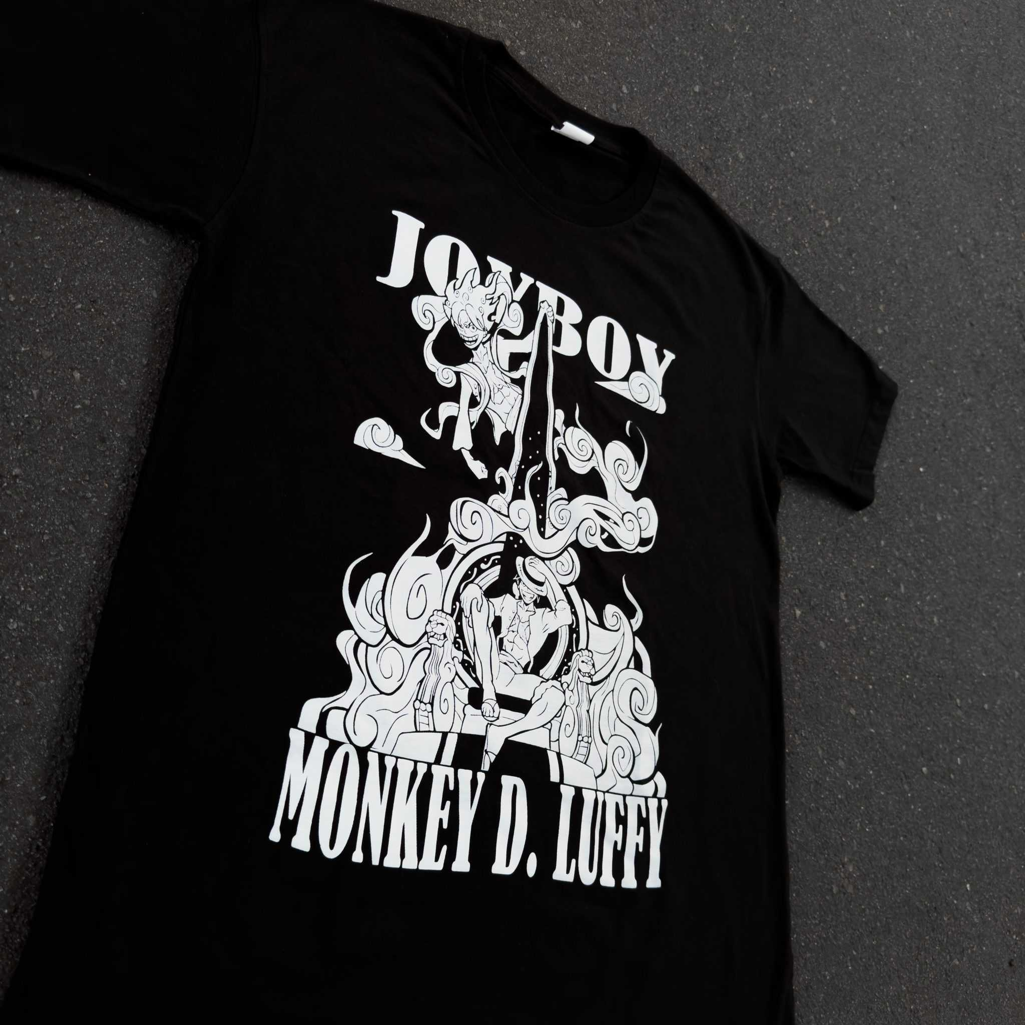 Luffy x Joyboy Black Tee