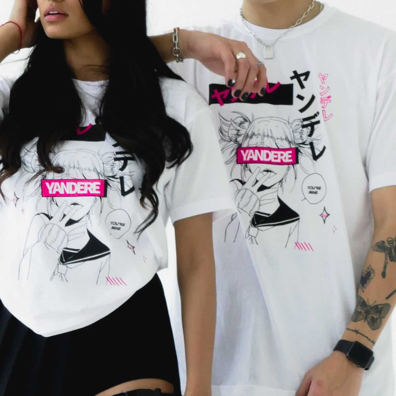 Yandere white tee - Rerelease