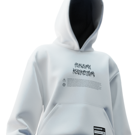 Heavenly Restrictions - JJK Toji Fushiguro WHT Hoodie